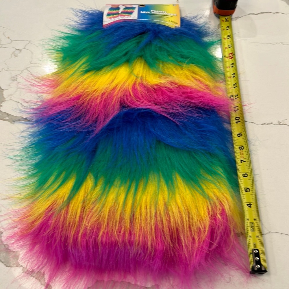 Furry Leg Warmers Never Worn